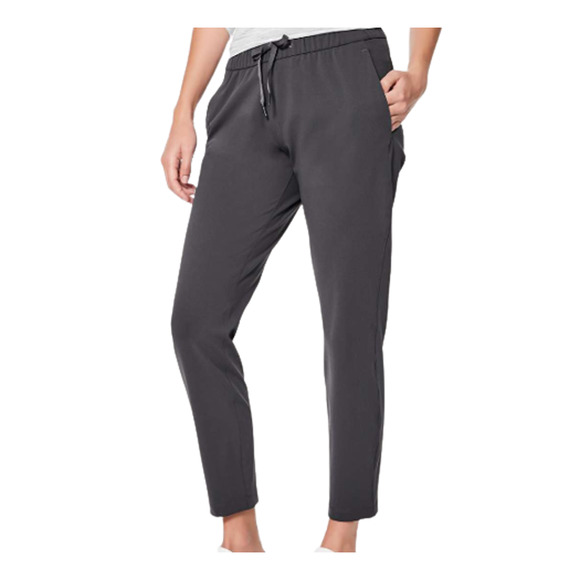 lululemon athletica Pants - Lululemon On The Fly Pant 7/8 Casual Jogger Elastic Drawstring Waist Gray Sz 10